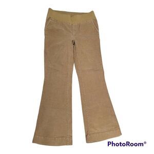 𝅺DUO Maternity Pants Size S/CH Tan Corduroy